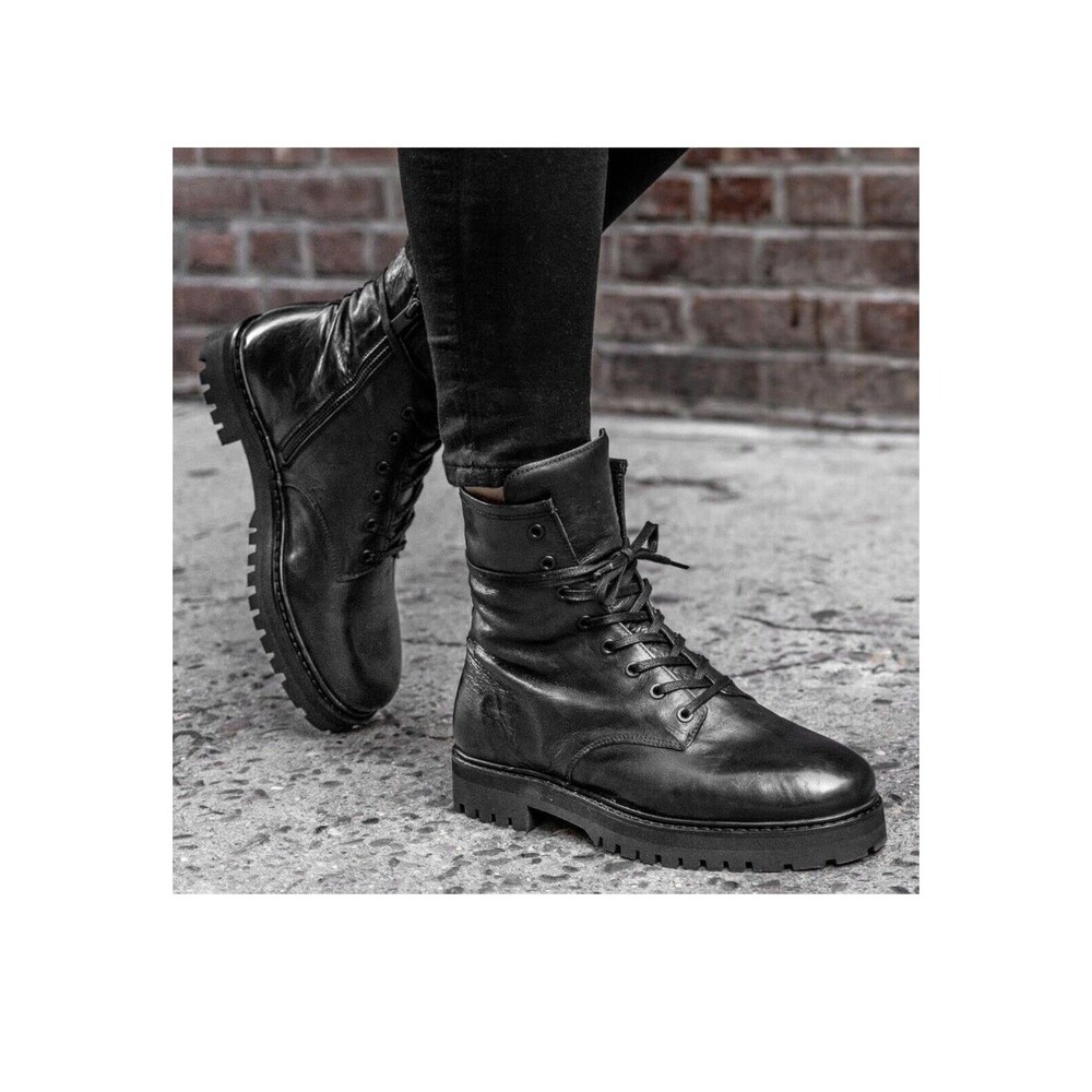 Thursday Boot Company Classic Black Leather Booties